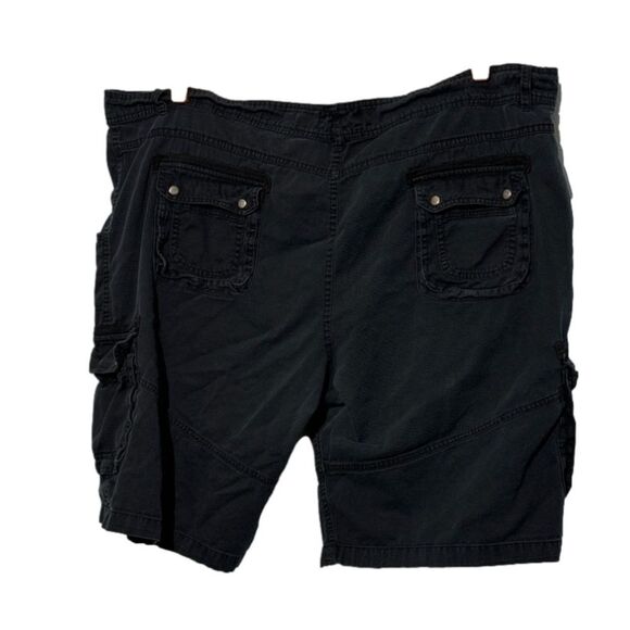 Reactive Big Tall Navy Cargo Shorts Size 50 - Picture 3 of 11